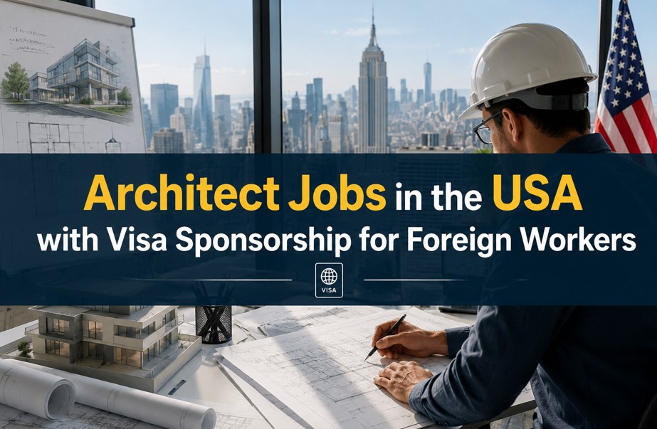 Architect Jobs in the USA with Visa Sponsorship for Foreign Workers