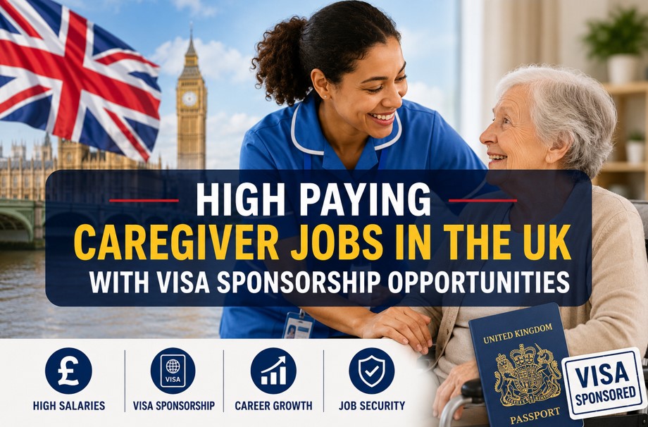 High Paying Caregiver Jobs in the UK with Visa Sponsorship Opportunities
