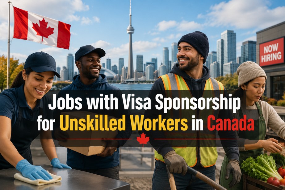 Jobs with Visa Sponsorship for Unskilled Workers in Canada